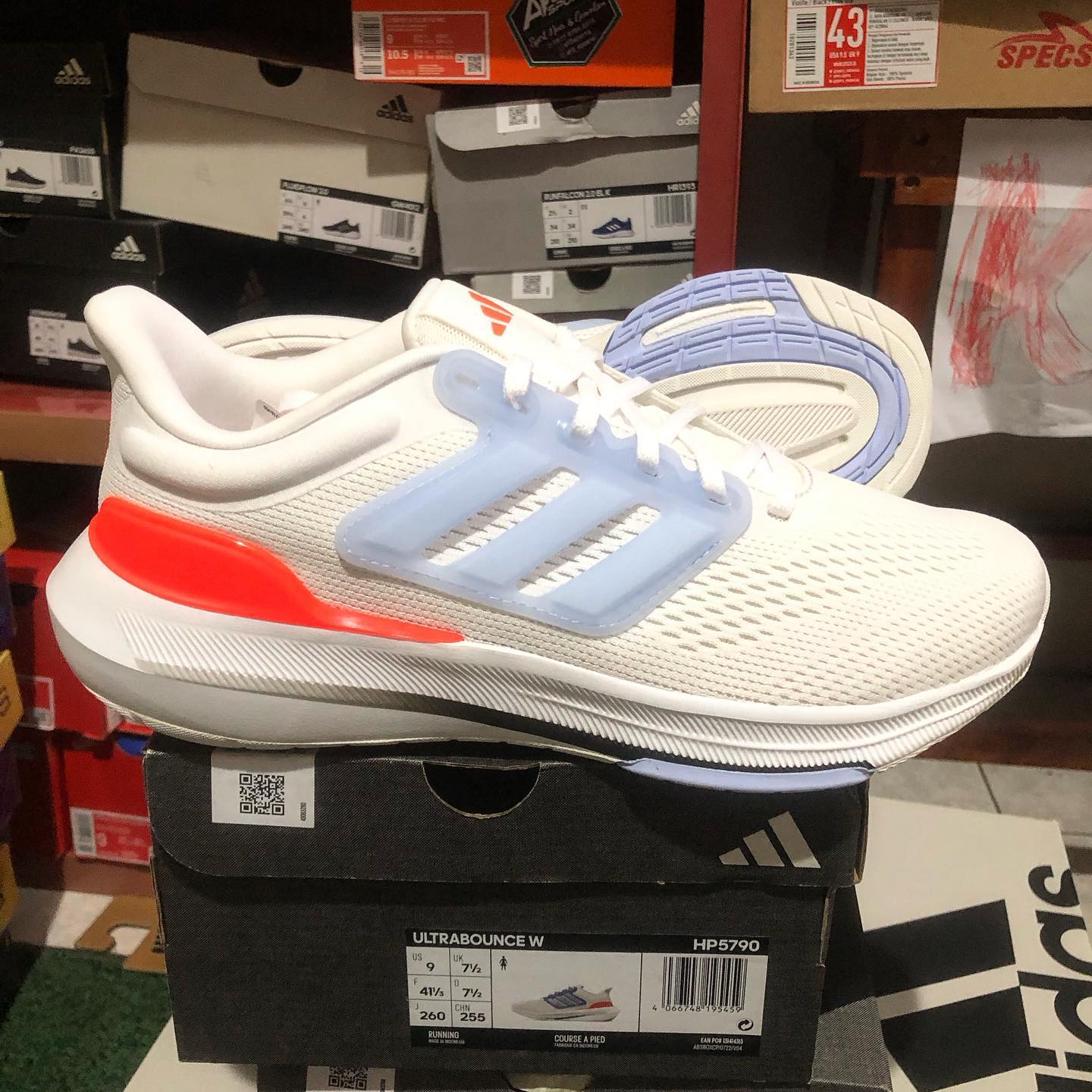 Adidas Ultrabounce Cloud White - Shoe Boxs